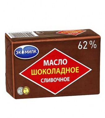 Масло шоколадное Экомилк 180гр
